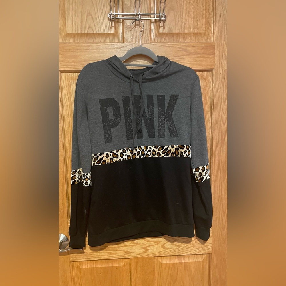 Pink long sleeve/hoodie